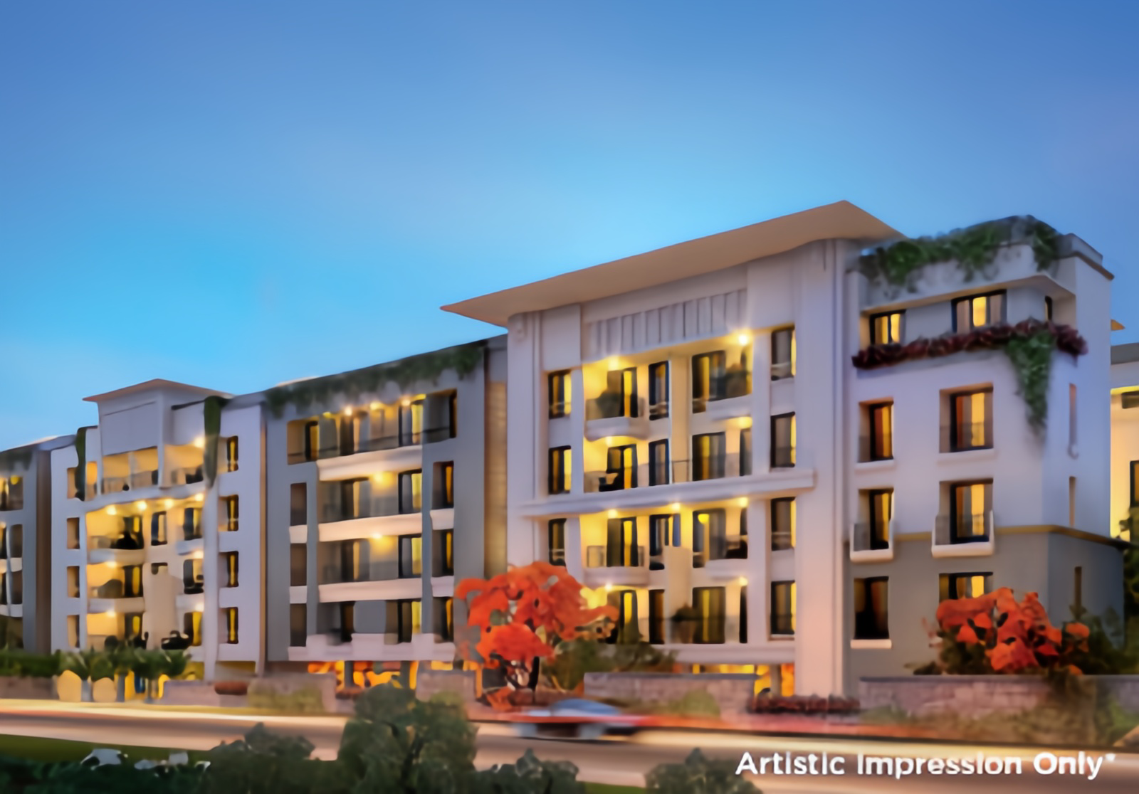 Treeline Apartments at Ensaara Metropark, Besa–Pipla Road, South Nagpur